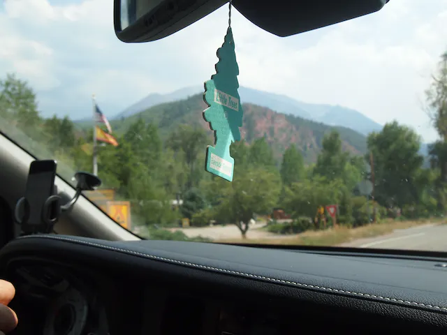 On the road in Colorado